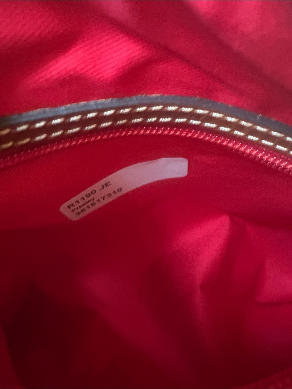 Dooney & Bourke Pebble Grain Piper in Jeans color - Picture 9 of 10